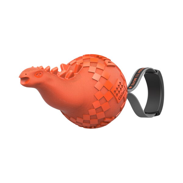 Dinoball-Apatosaurus-Push-To-Mute-Naranja