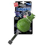 Dinoball-Triceratops-Push-To-Mute-Verde