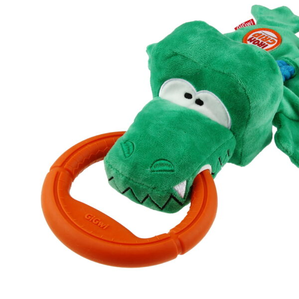 Iron-Grip-TPR Tug Toy Cocodrilo