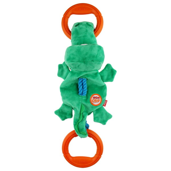 Iron-Grip-TPR Tug Toy Cocodrilo