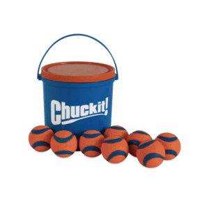 Chuckit-Bucket-with-Ultra-Ball-M-8-pack