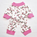 Pijama Fucsia con Rosas 1