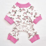 Pijama Fucsia con Rosas 2