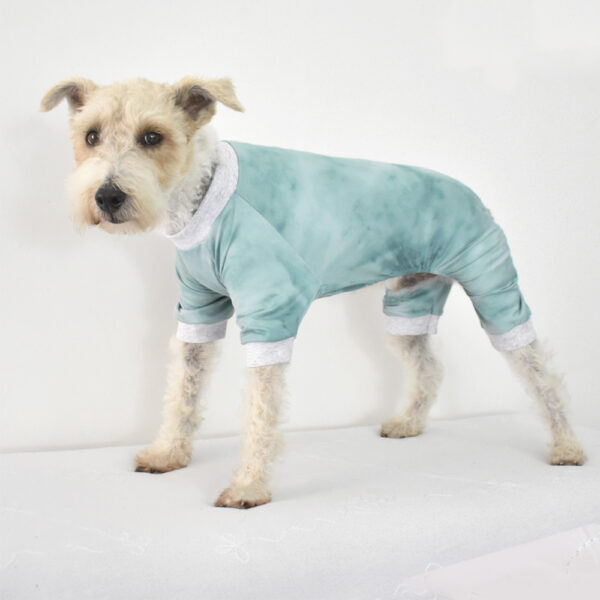 Pijama Verde Gris 3
