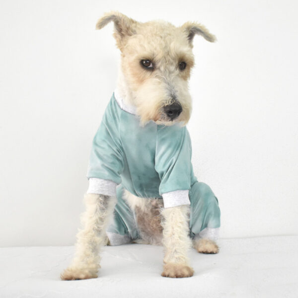 Pijama Verde Gris 4