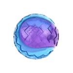 GiGwi Ball Squeaker Morado y Azul