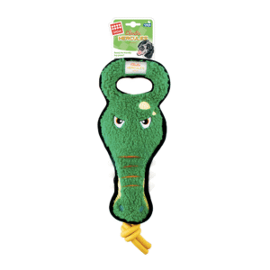 GiGwi Cocodrilo con Sonido y Cuerda de Algodón