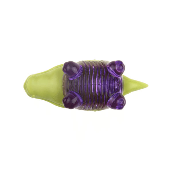 GiGwi Suppa Puppa Cocodrilo Verde y Morado
