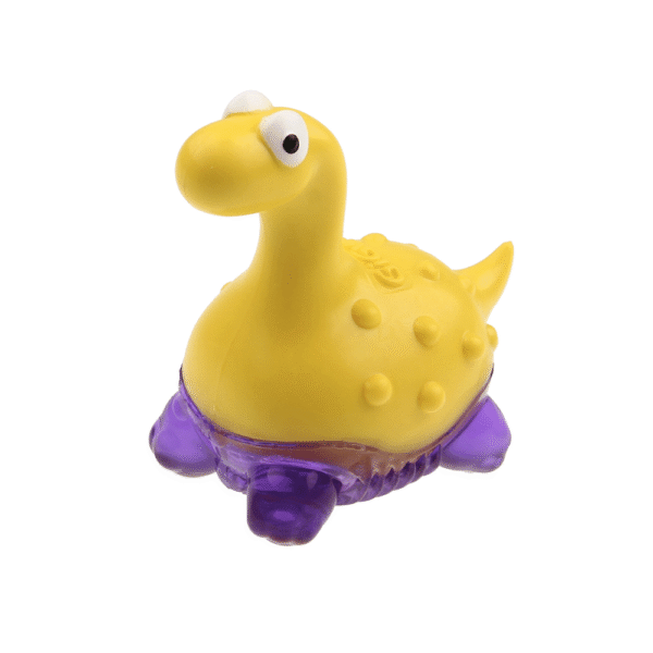 GiGwi Suppa Puppa Dino Amarillo y Morado