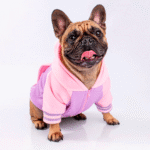 NZ The Frenchie World Casaca Rosado con Lila - Imagen 2