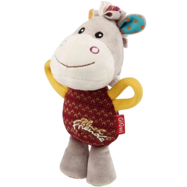 Gigwi Donkey 'Plush Friendz' with Squeaker - Imagen 2
