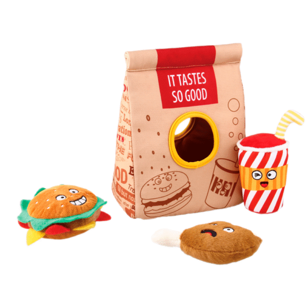 GiGwi Hide N' Seek Fast Food Bag - Imagen 3