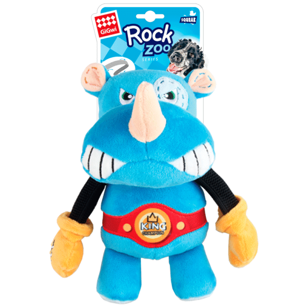 GiGwi Rock Zoo 'King Boxer' Rhino - Imagen 2