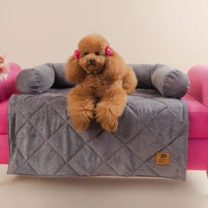 Pretty Pet Cobertor Gris-1