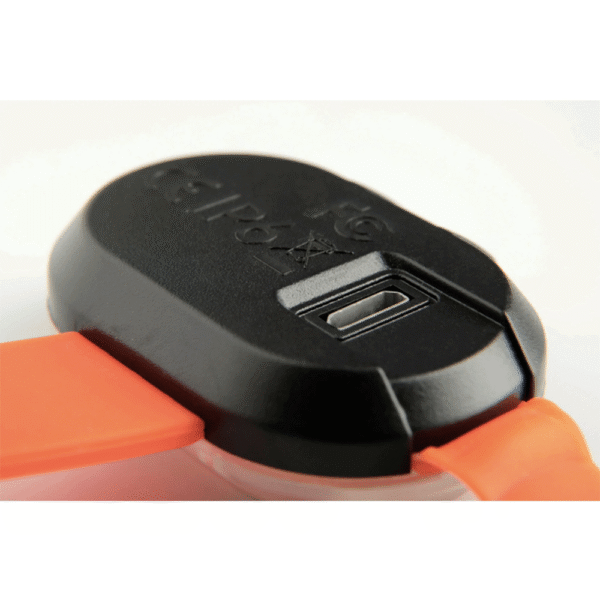 Max & Molly Luz de Seguridad Matrix Ultra LED Naranja Cargador