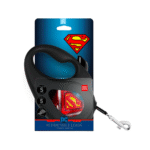 Waudog Correa Retráctil Superman Logo DC Comics