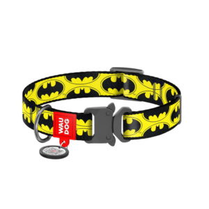 Waudog Collar Batman Logo DC Comics