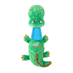 GiGwi Crocodrile Plush Dog Toy with TPR Neck