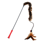 GiGwi Varilla Feather Teaser Cola de Felpa