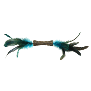 GiGwi Catnip Johnny Stick con Dos Lados de Pluma Natural