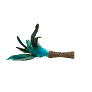 GiGwi Catnip Johnny Stick con Pluma Natural