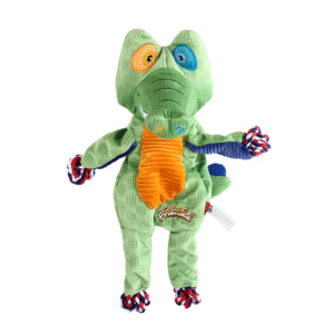 GiGwi Plush Friendz Cocodrilo con Soga