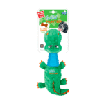 GiGwi Crocodrile Plush Dog Toy with TPR Neck