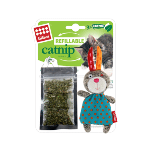 GiGwi Rabbit Refillable Catnip