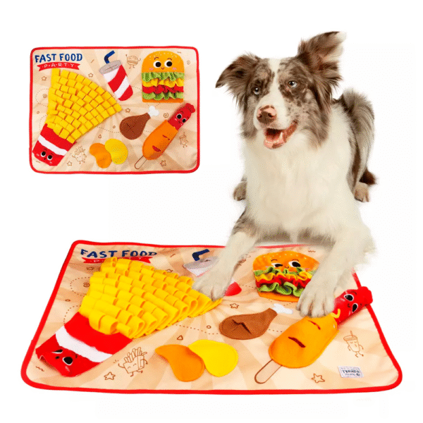 GiGwi Snuffle Mat Fast Food Party