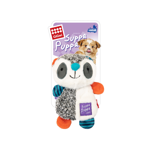 GiGwi Suppa Puppa Racoon Squeaker