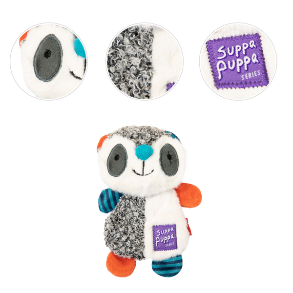 GiGwi Suppa Puppa Racoon Squeaker