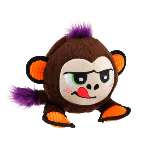 Gigwi Jumball Plush Brown Monkey