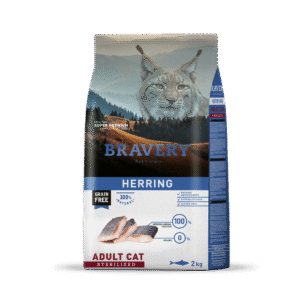 Bravery Arenque Gato Adulto Sterilized 2kg