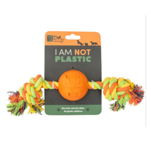 Bio Buddy Pelota Grande con Soga Trenzada Mask Collection