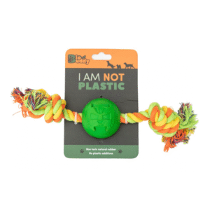 Bio Buddy Pelota Mediana con Soga Trenzada Mask Collection