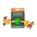 Bio Buddy Pelota Pequeña con Soga Trenzada Mask Collection