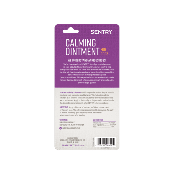SENTRY Calming Ointment for Dogs