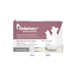 Xelamec Combi Spot On 0.5ml x 1 pipeta - 2.5 a 5 Kg