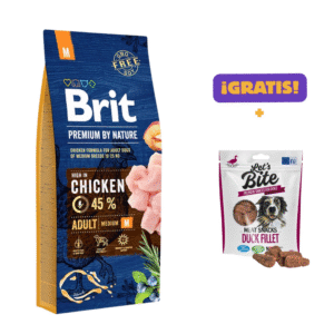 Brit Premium By Nature Para Perro Adult Medium Sabor A Pollo 15kg