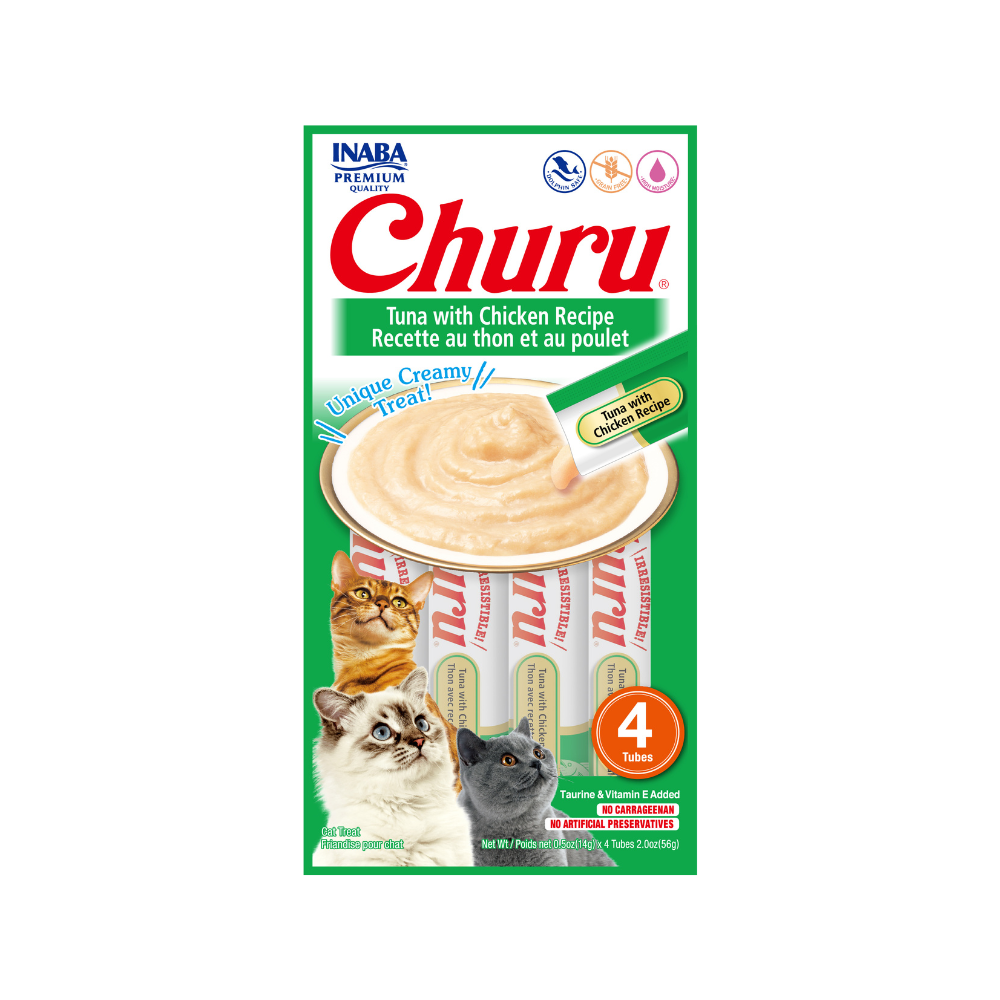 Churu Sabor a Atún con Pollo x 4 unid Churu Sabor a Atún con Pollo x 4 unid