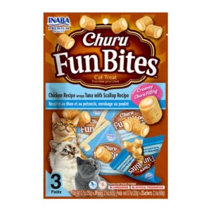 Churu Fun Bites Sabor a Pollo, Atún y Conchas de Vieira