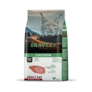 Bravery Pollo Gato Adulto Sterilized 2kg