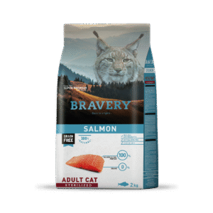 Bravery Salmón Gato Adulto Sterilized