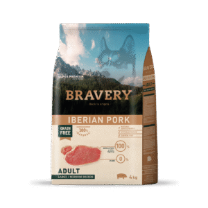 Bravery Cerdo Ibérico Adulto Razas Medianas y Grandes 4kg