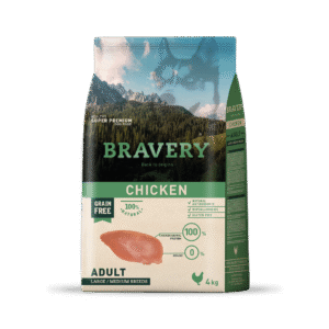 Bravery Pollo Adulto Razas Medianas y Grandes 4kg
