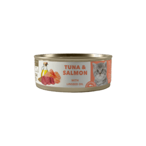 Amity Súper Premium Atún y Salmón Kitten 80g