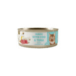 Amity Súper Premium Merluza con Bacalao y Atún Gato Adulto Sterilized 80g