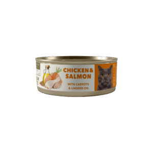 Amity Súper Premium Pollo y Salmón Gato Adulto 80g
