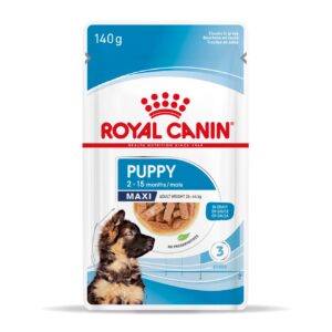Royal Canin SHN Maxi Puppy Trocitos en Salsa 140g