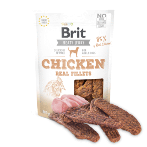 Brit Jerky Snack Chicken Real Fillets 80g